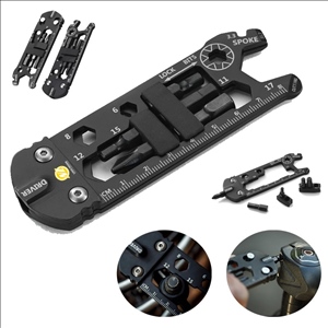 16-in-1 Outdoor Tool Wrench Fix Bicycle EDC Gear Tools
